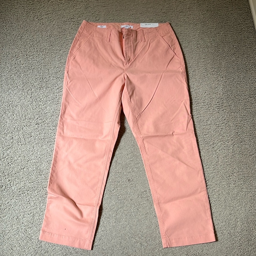 Loft the slim curvy pant